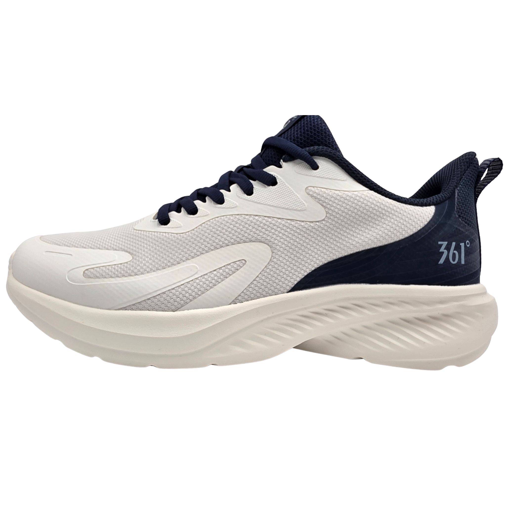 Men's Running Shoes Egret-Dk.Blue Performance Running