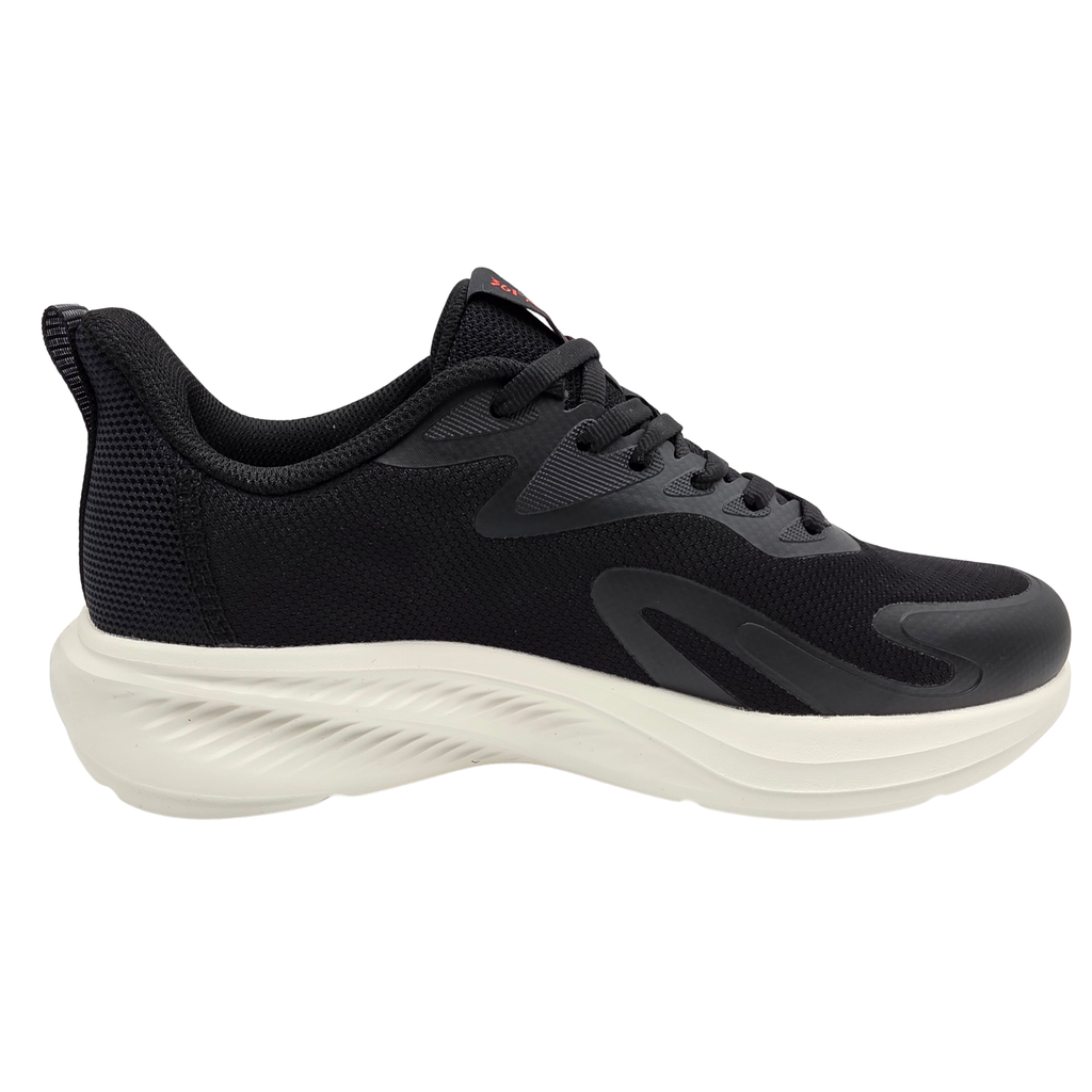 Men's Running Shoes Obsidian Black-Red Performance Running