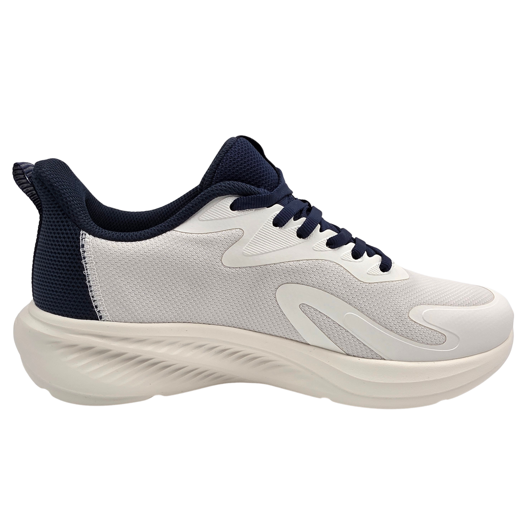 Men's Running Shoes Egret-Dk.Blue Performance Running