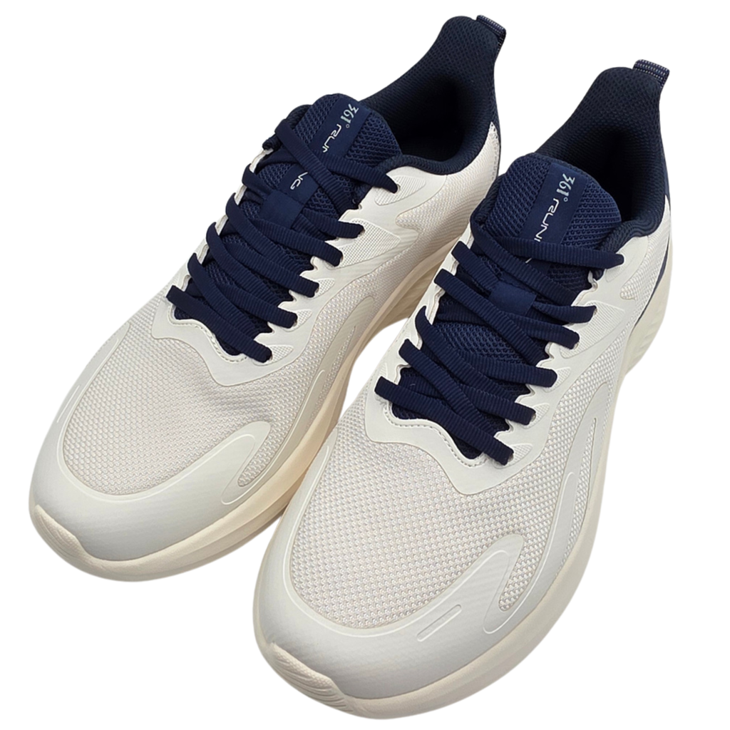 Men's Running Shoes Egret-Dk.Blue Performance Running