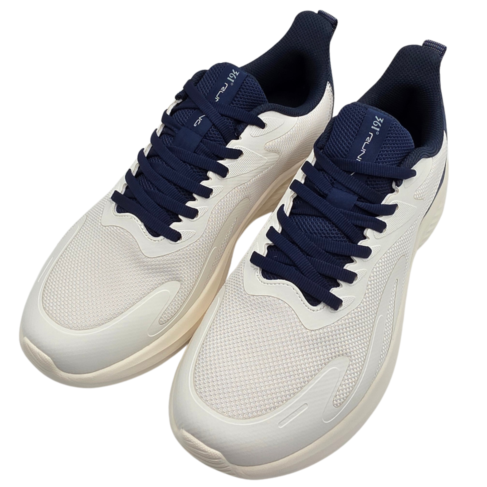 Men's Running Shoes Egret-Dk.Blue Performance Running