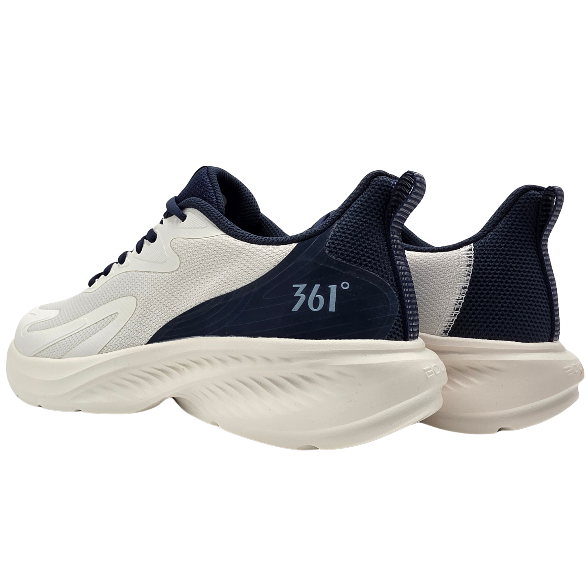 Men's Running Shoes Egret-Dk.Blue Performance Running