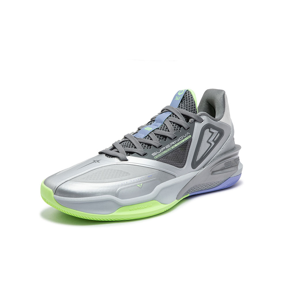 SUPERNOVA- light up Silver Dk.Grey Training Basketball