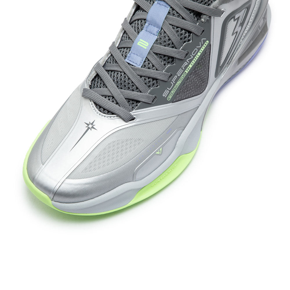 SUPERNOVA- light up Silver Dk.Grey Training Basketball