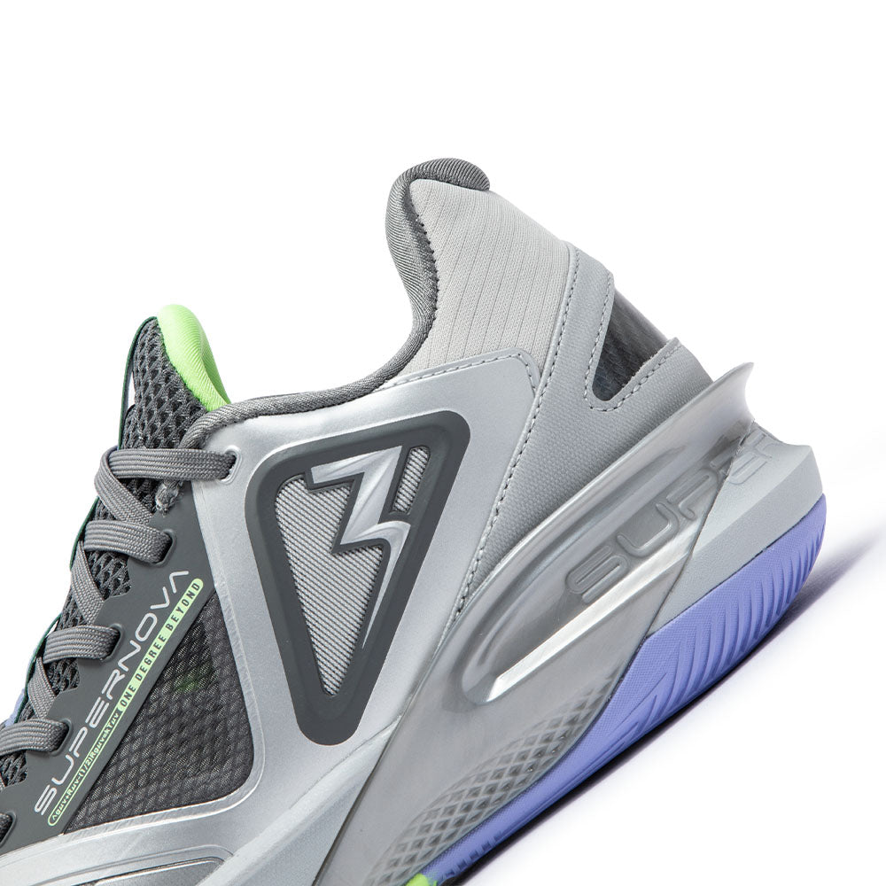 SUPERNOVA- light up Silver Dk.Grey Training Basketball