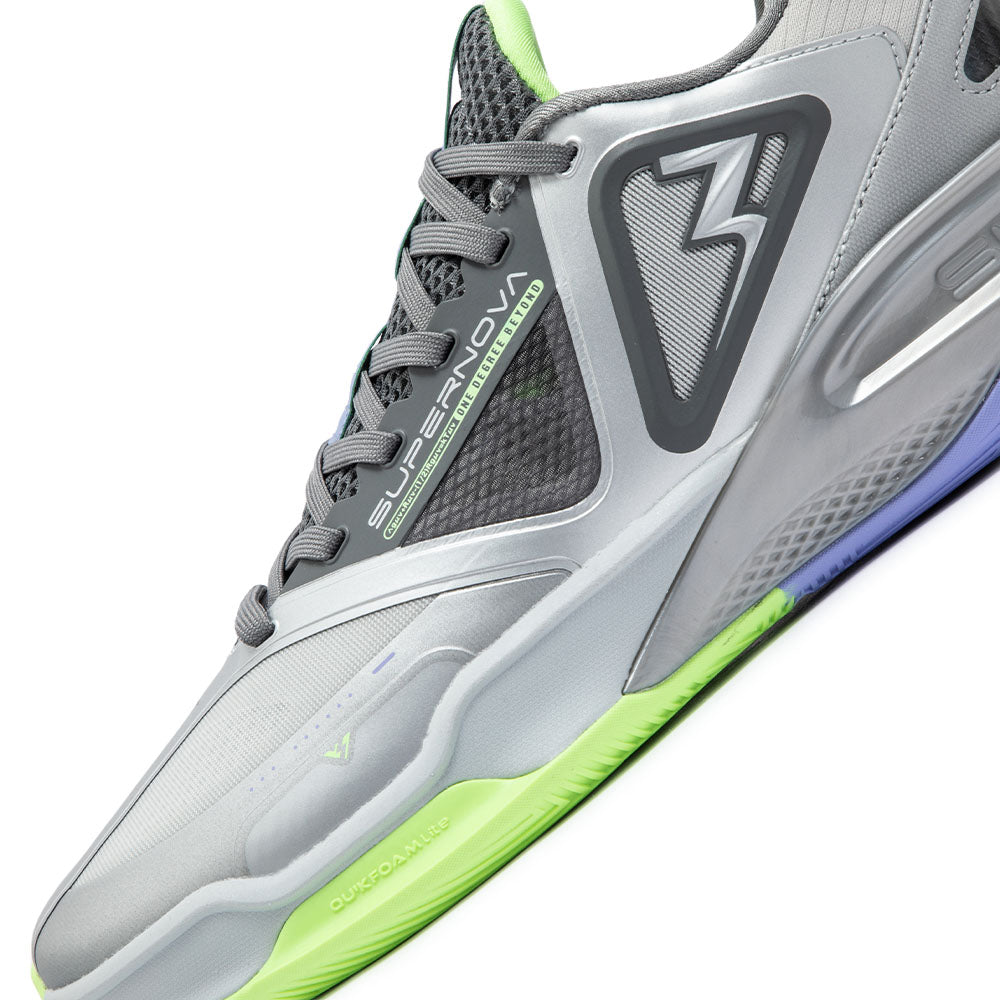SUPERNOVA- light up Silver Dk.Grey Training Basketball