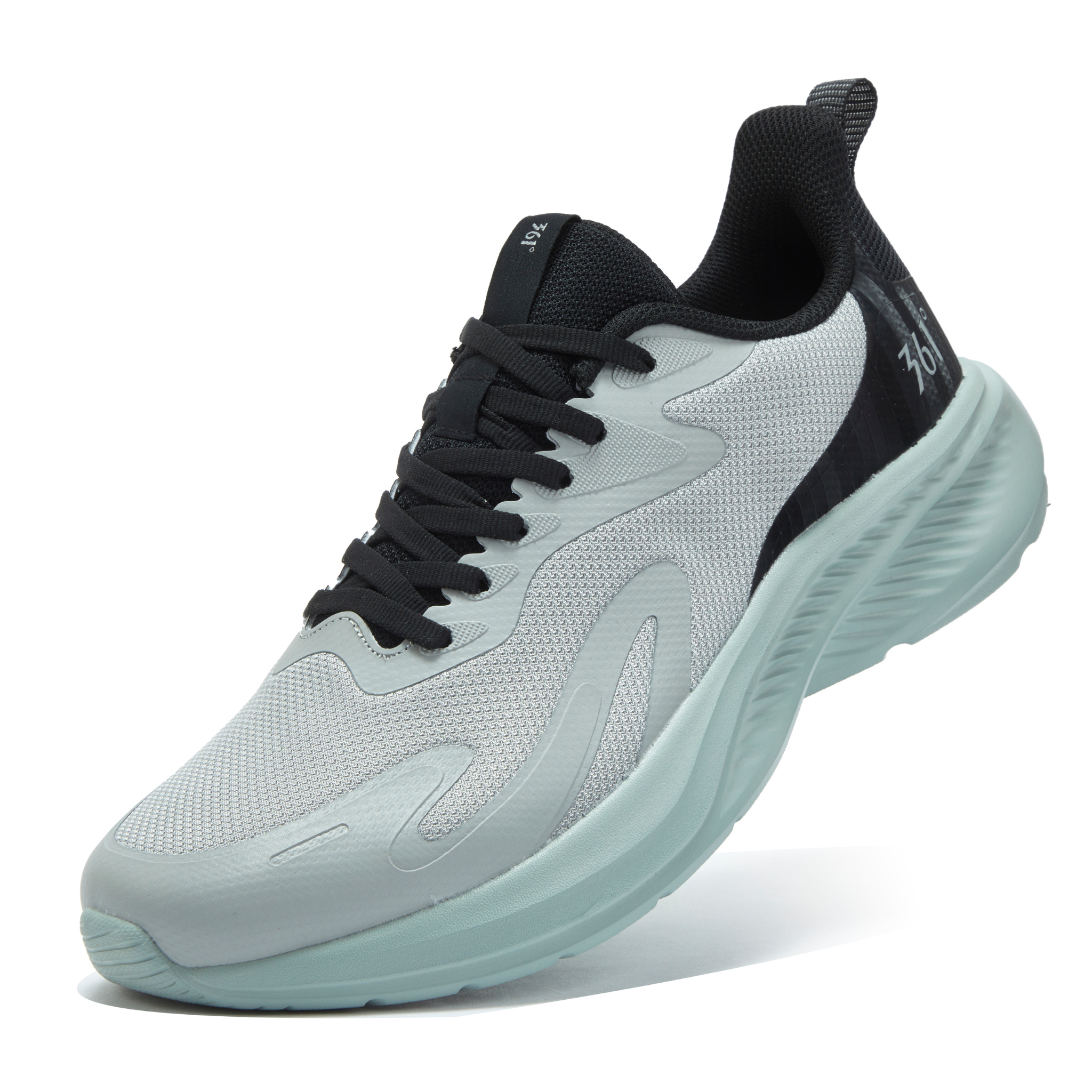 Men's Running Shoes Grey/Obsidian Black Performance Running