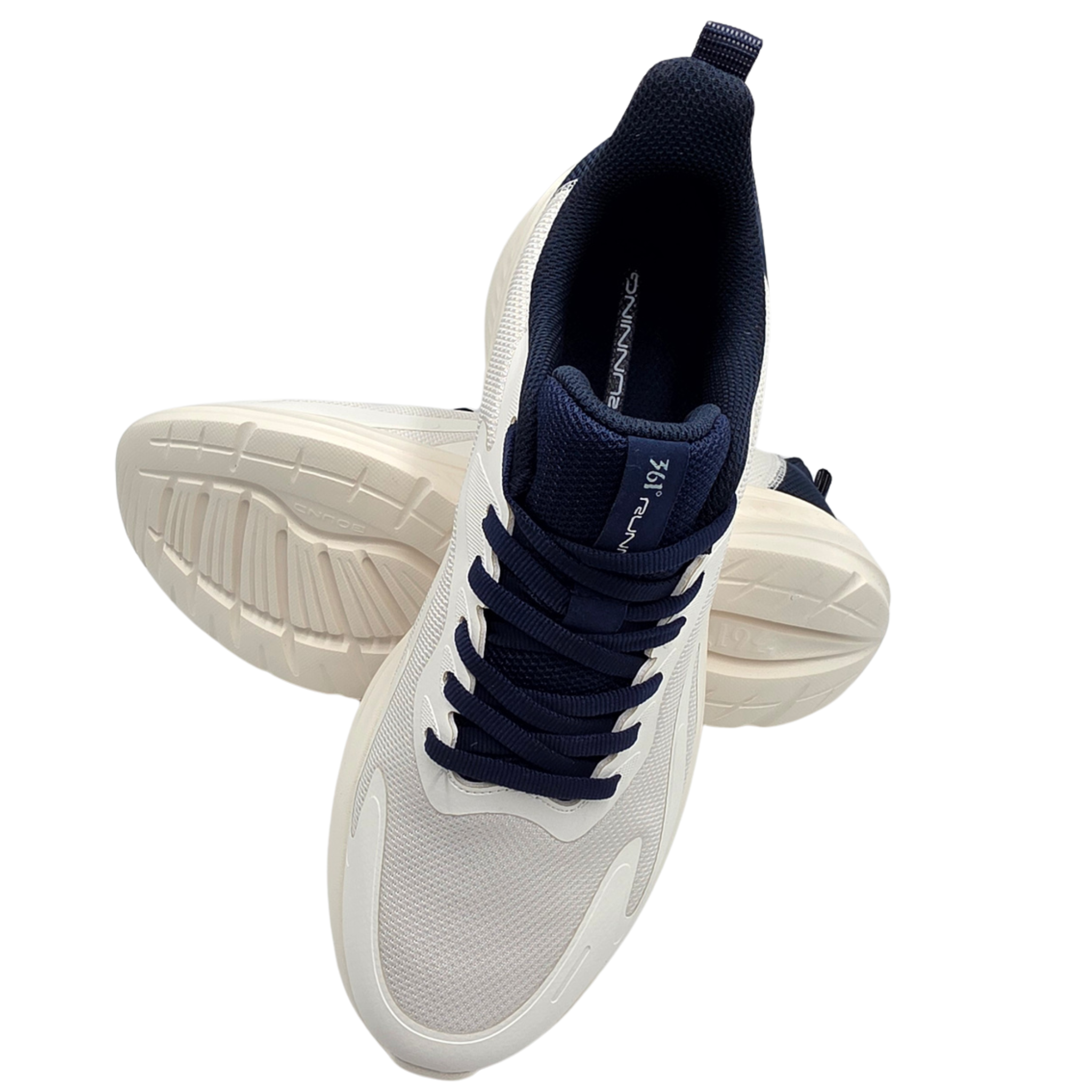 Men's Running Shoes Egret-Dk.Blue Performance Running