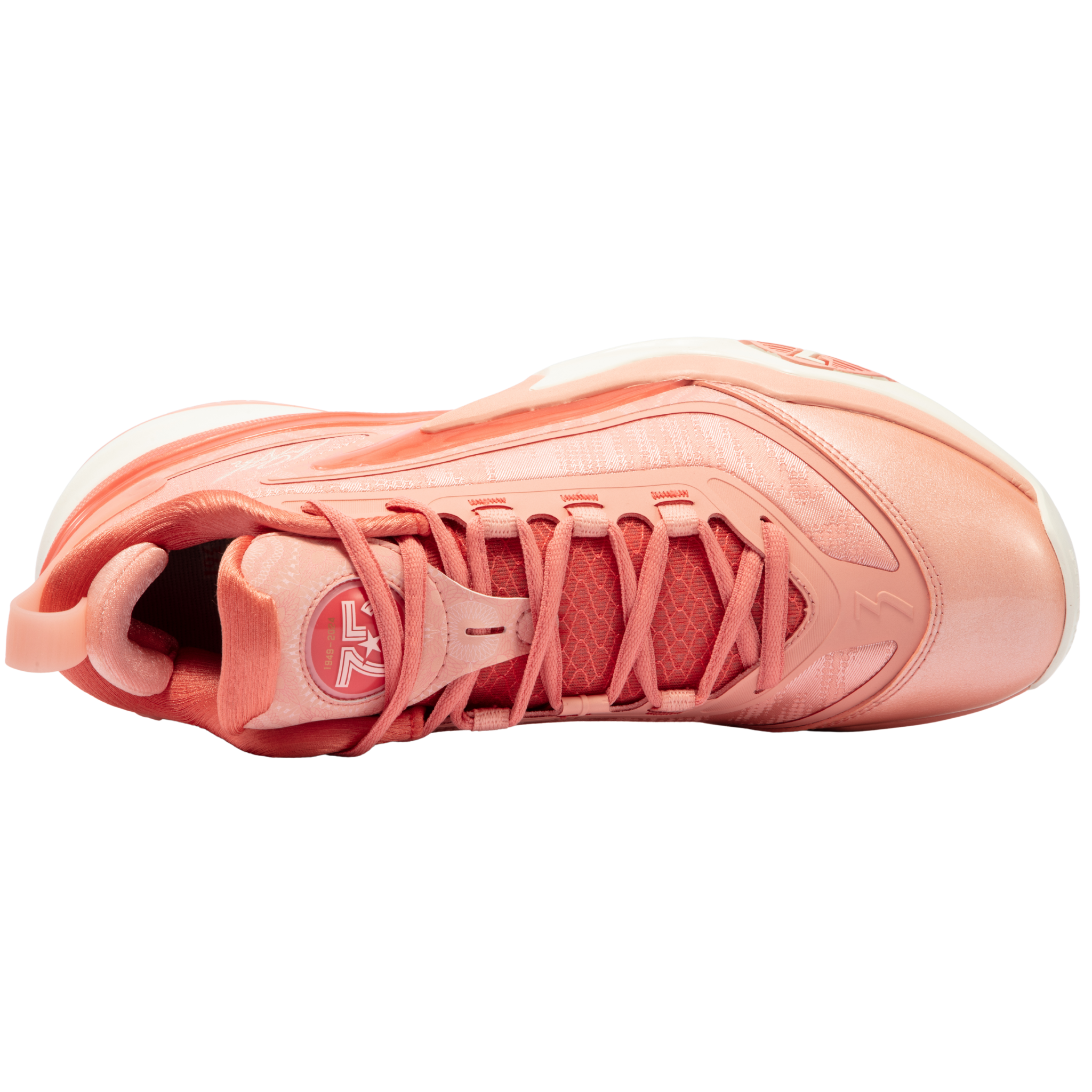 AG V- RMB Bleached Coral Grapefruit Red Signature Basketball Shoes
