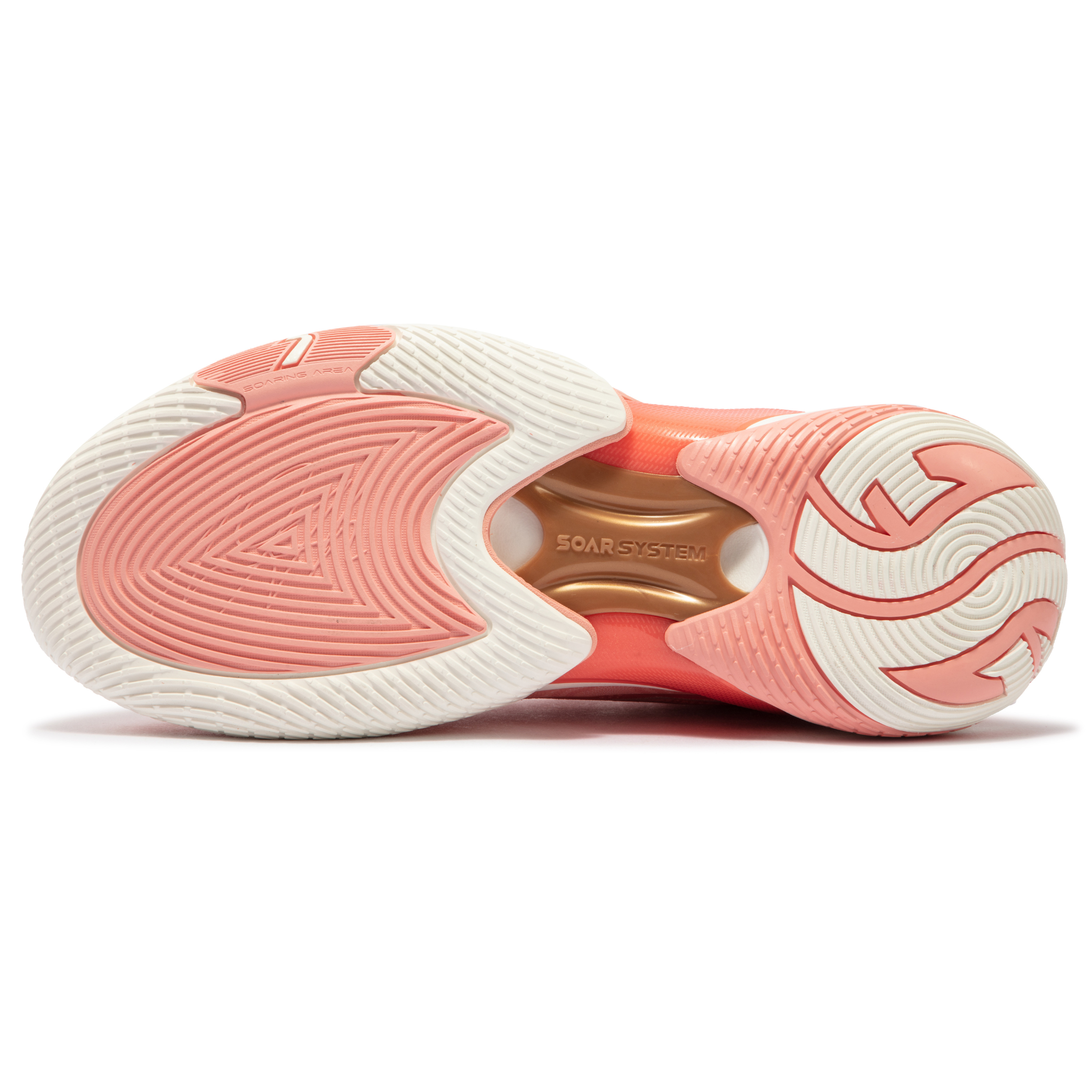 AG V- RMB Bleached Coral Grapefruit Red Signature Basketball Shoes