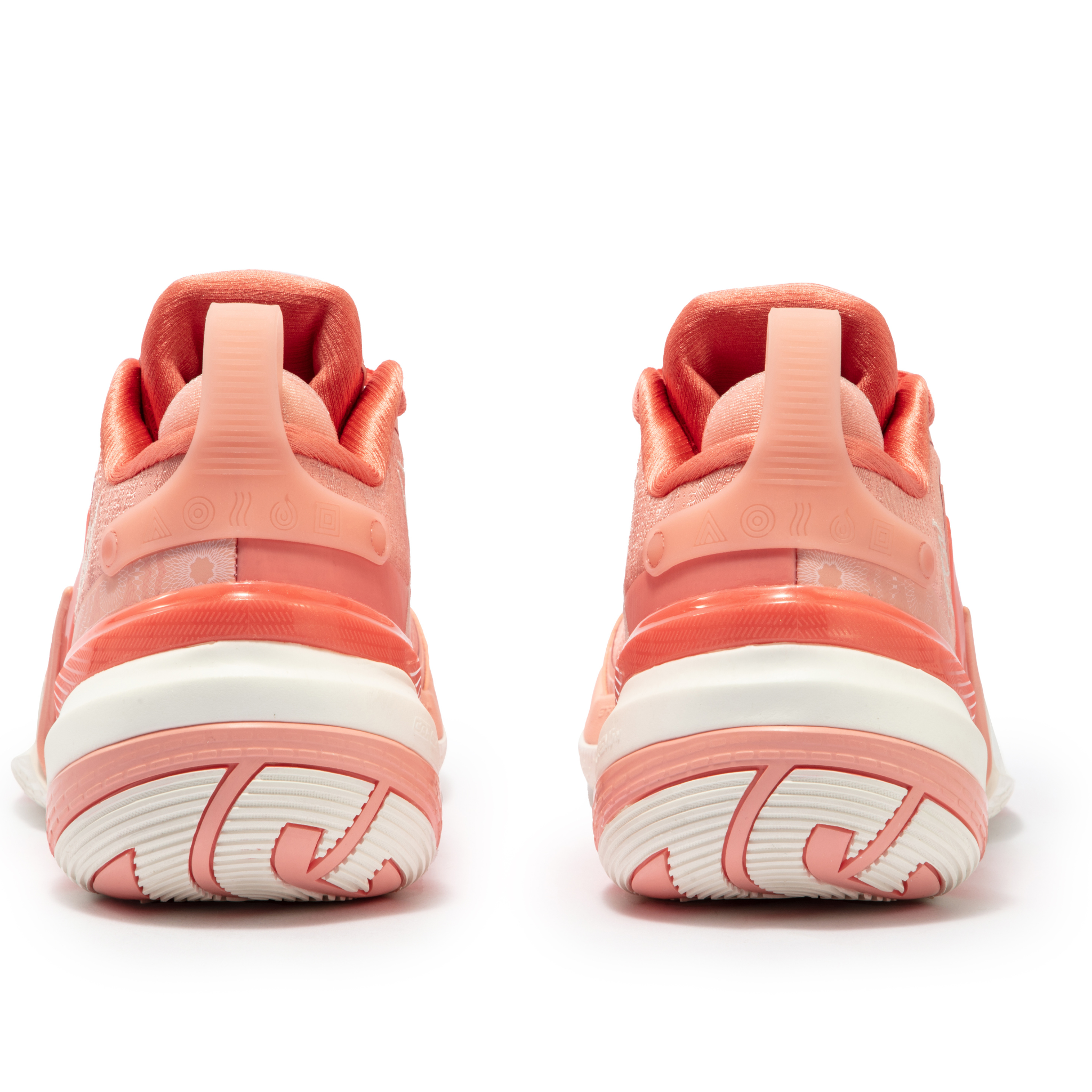 AG V- RMB Bleached Coral Grapefruit Red Signature Basketball Shoes