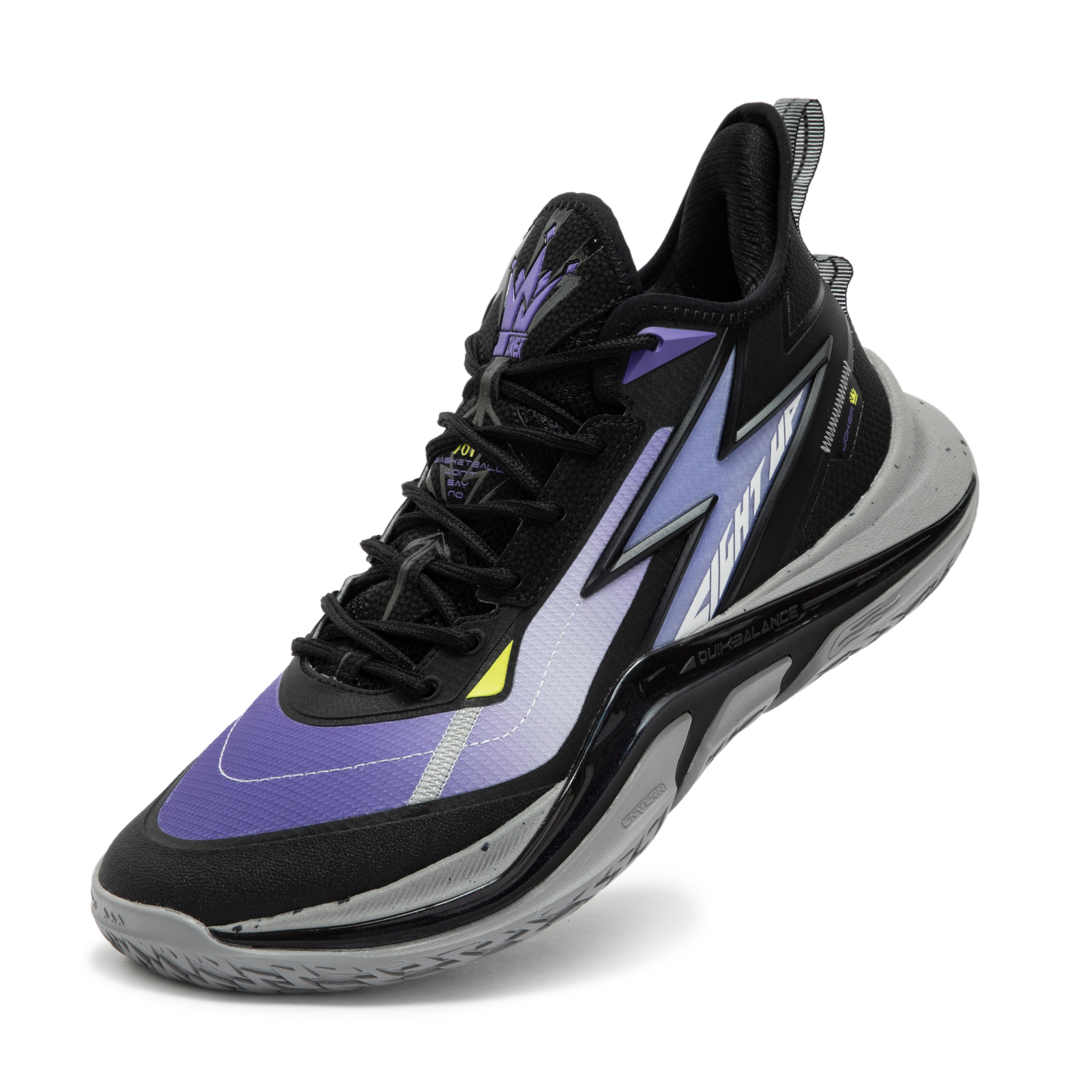 LIGHT UP PE-JOKER - OBSIDIAN BLACK-LAVENDER Performance Basketball