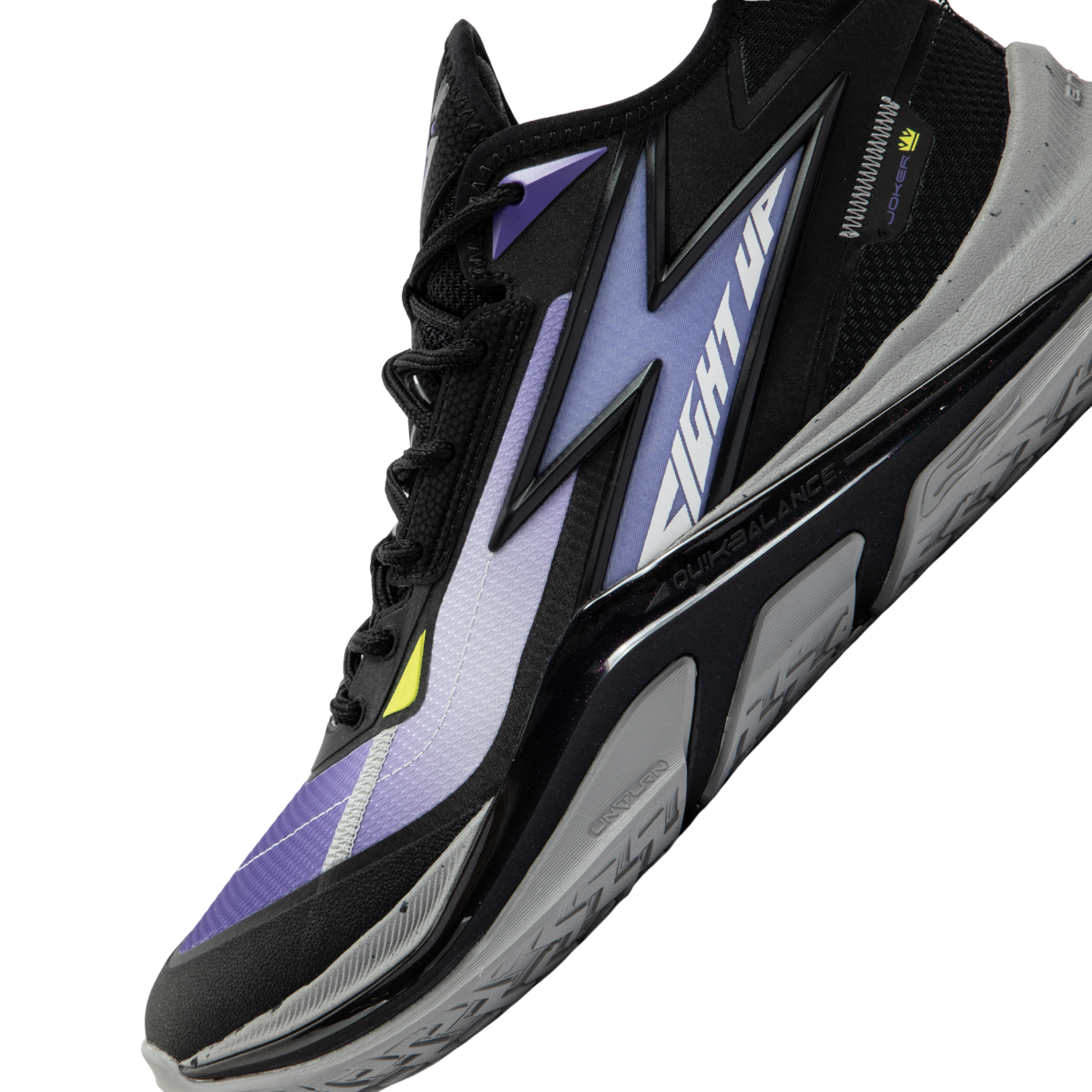 LIGHT UP PE-JOKER - OBSIDIAN BLACK-LAVENDER Performance Basketball