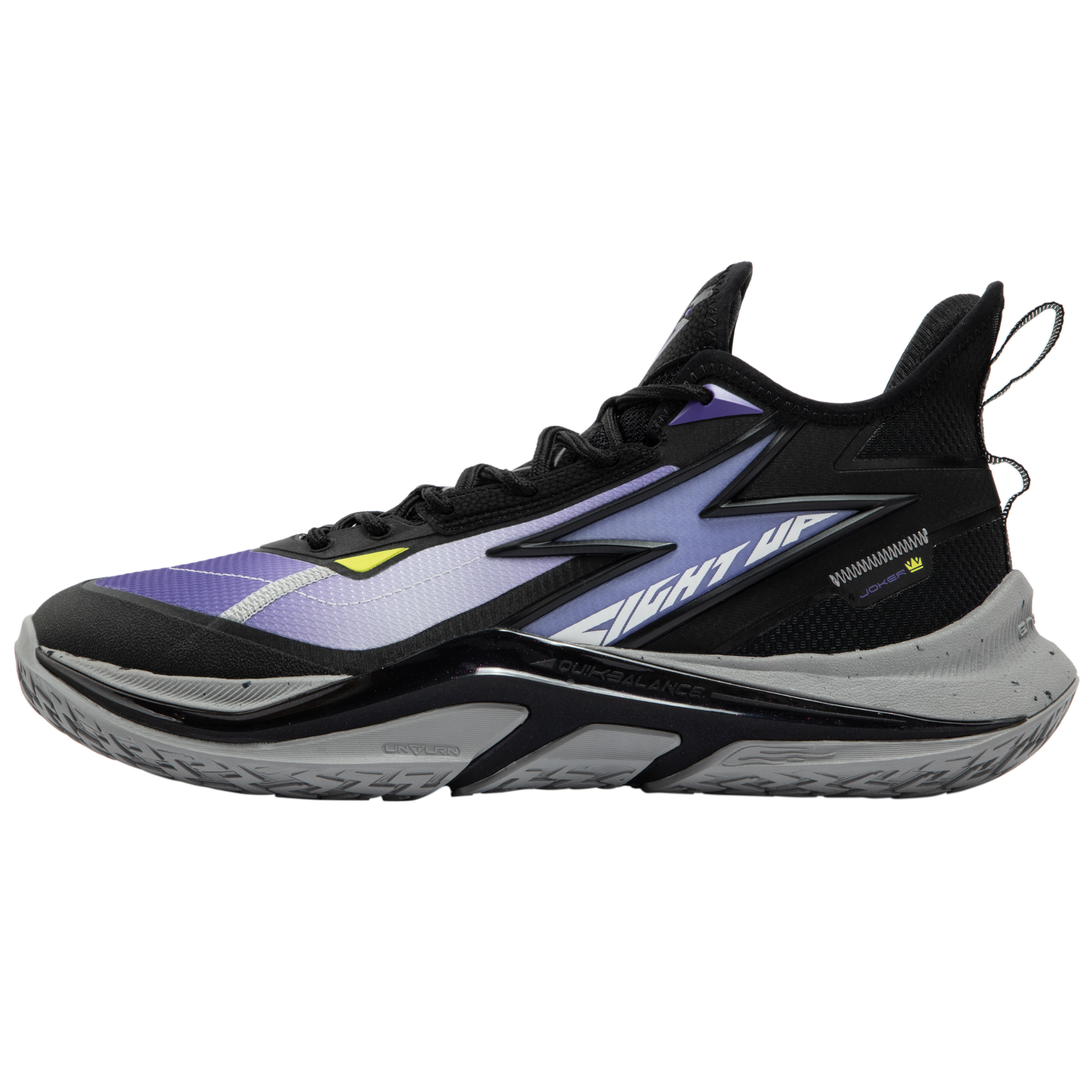 LIGHT UP PE-JOKER - OBSIDIAN BLACK-LAVENDER Performance Basketball