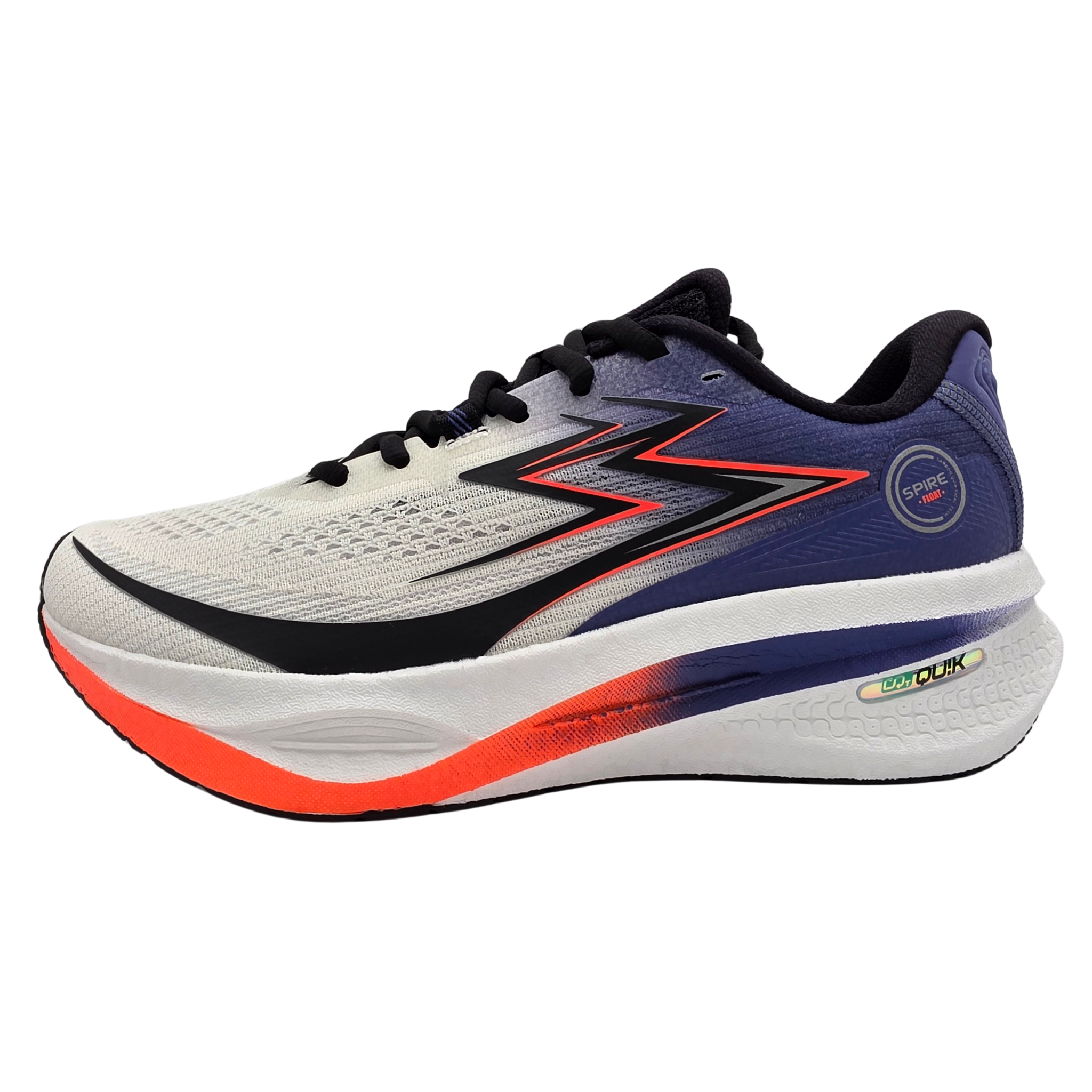 Men's Shoes Egret-Dk.Blue Cushioning Running