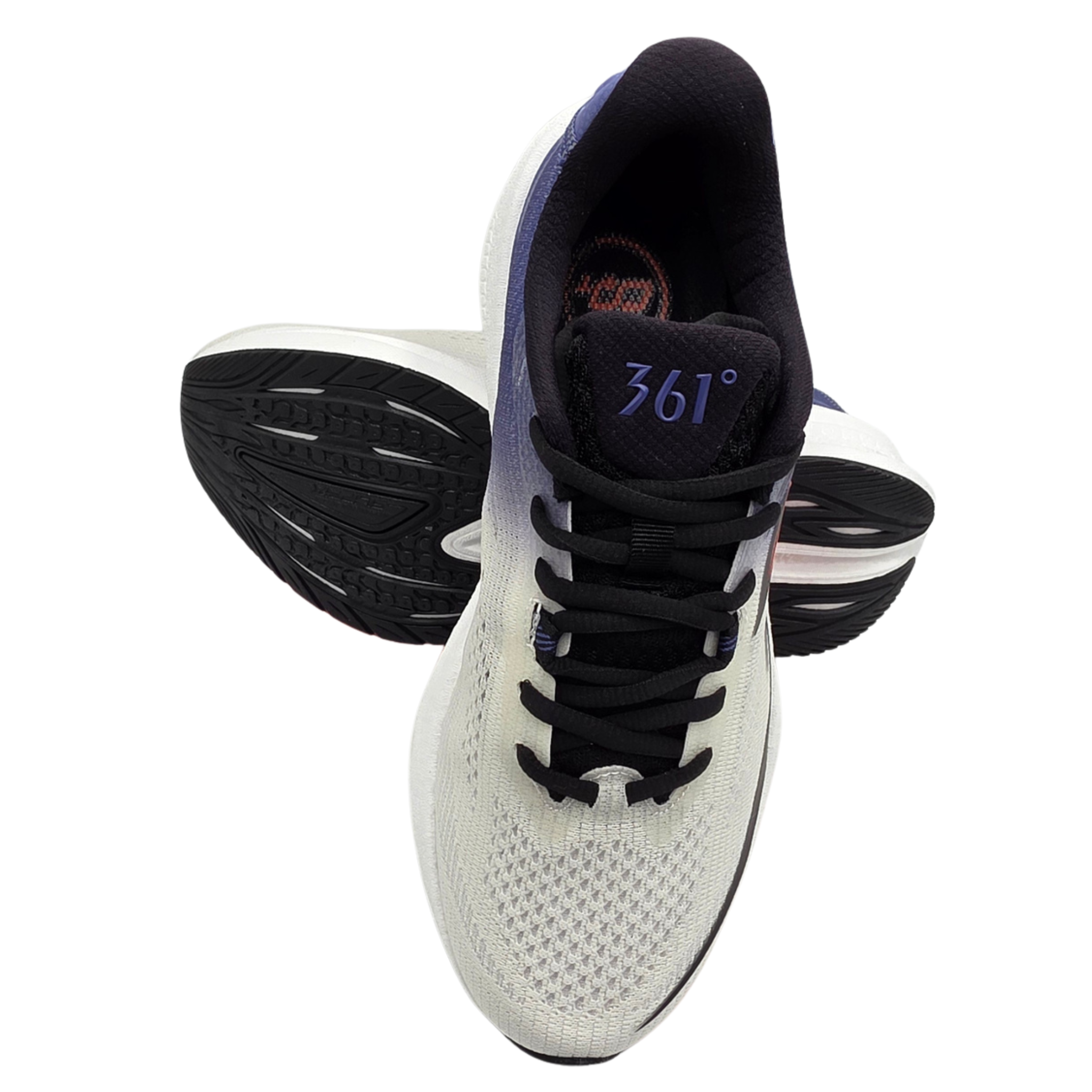 Men's Shoes Egret-Dk.Blue Cushioning Running
