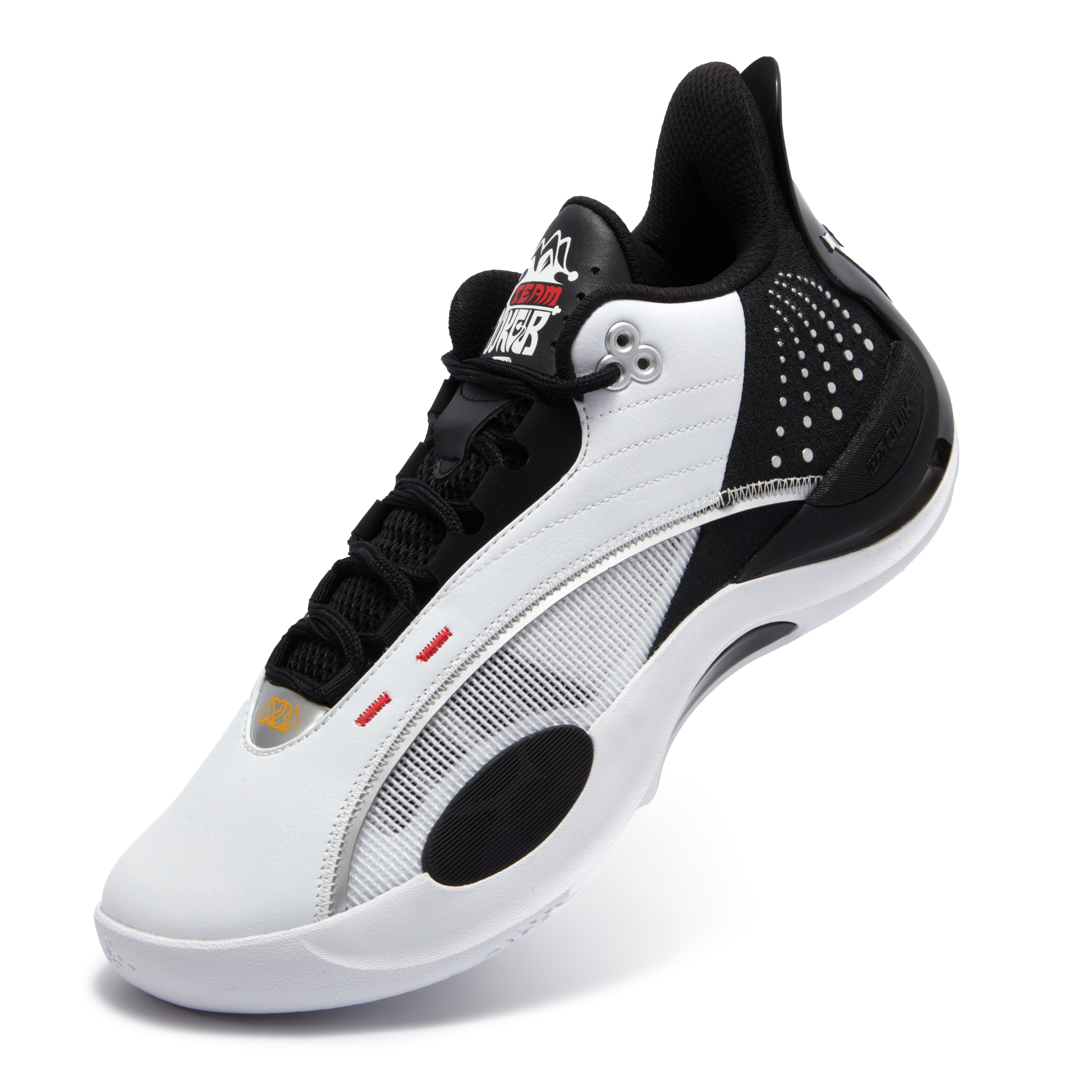 TEAM JOKER-ACE - 361 WHITE-BLACK Signature Basketball Shoes