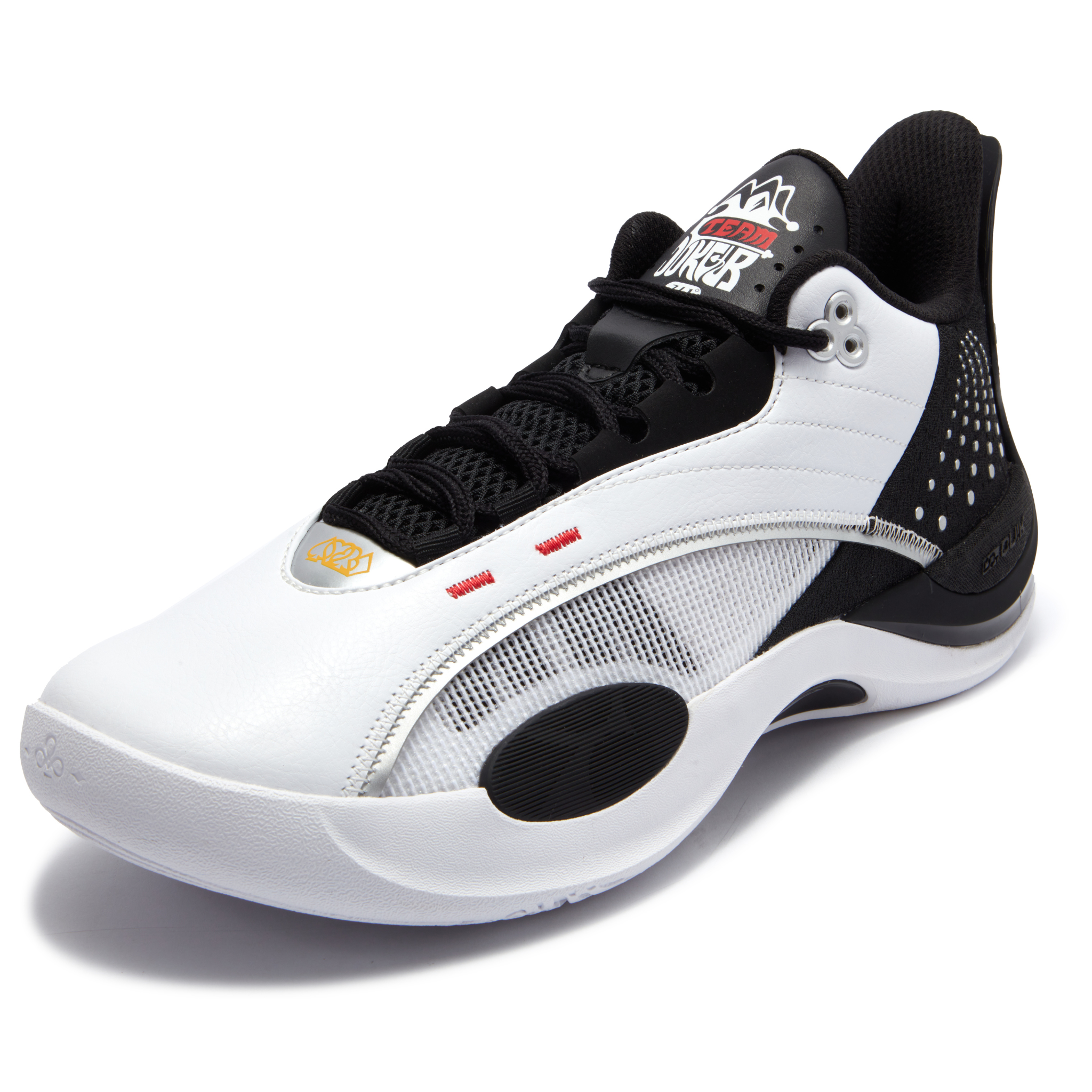 TEAM JOKER-ACE - 361 WHITE-BLACK Signature Basketball Shoes