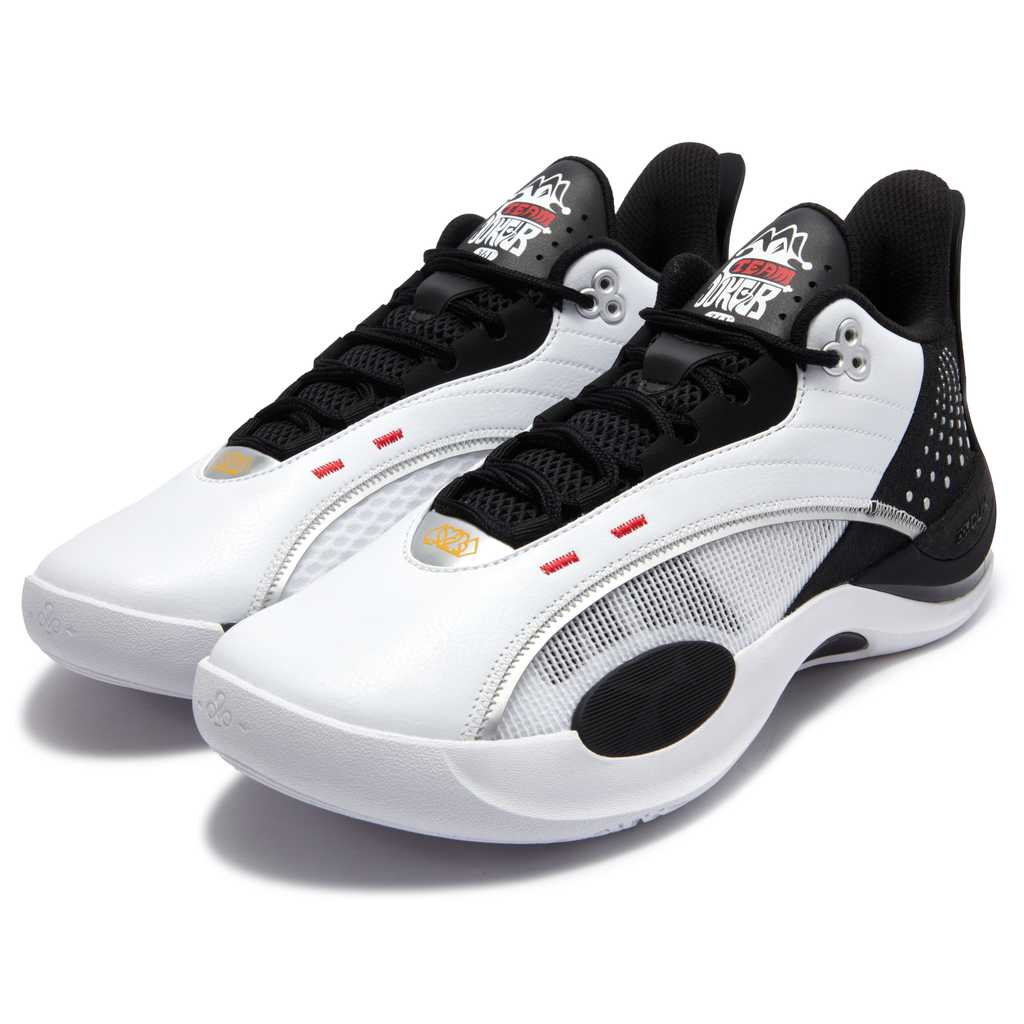 TEAM JOKER-ACE - 361 WHITE-BLACK Signature Basketball Shoes