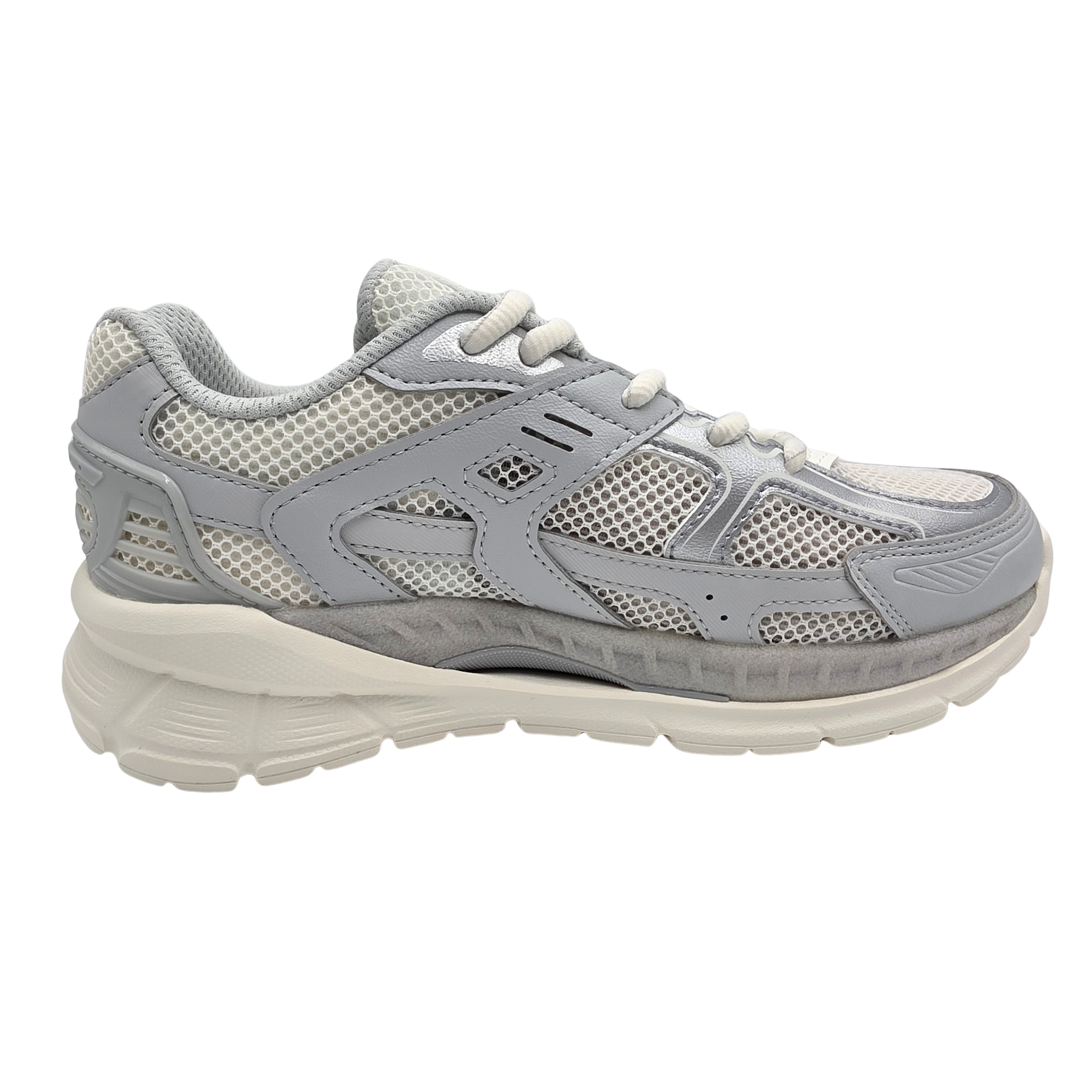 TRACE EGRET-PHOTON GRAY Retro Culture Running