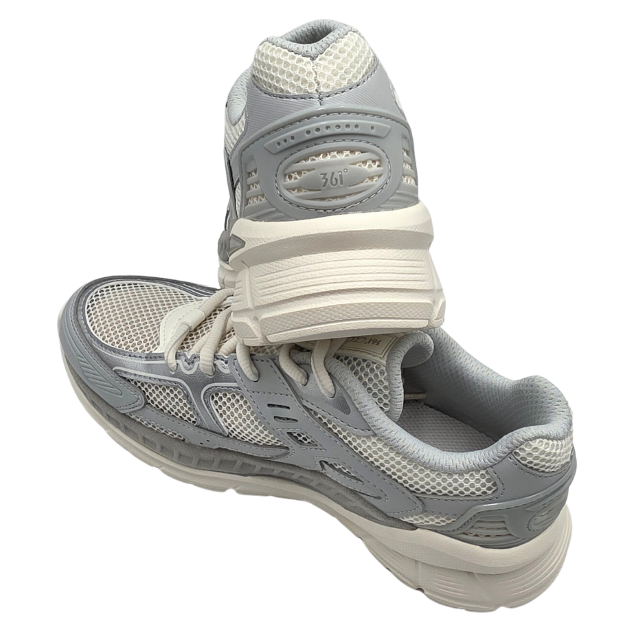 TRACE EGRET-PHOTON GRAY Retro Culture Running