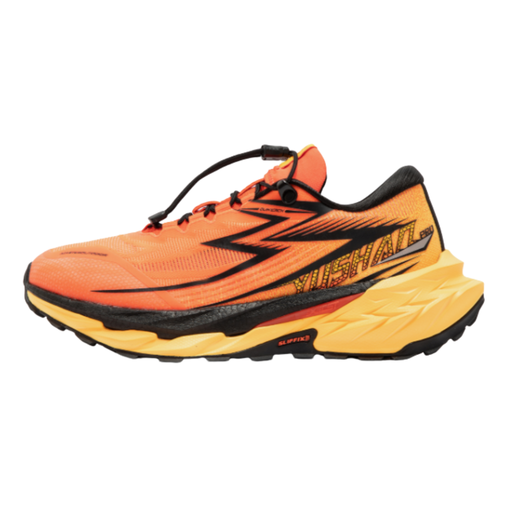 YUSHAN II PRO Bright Red Orange/ObsidianBlack Protective Running