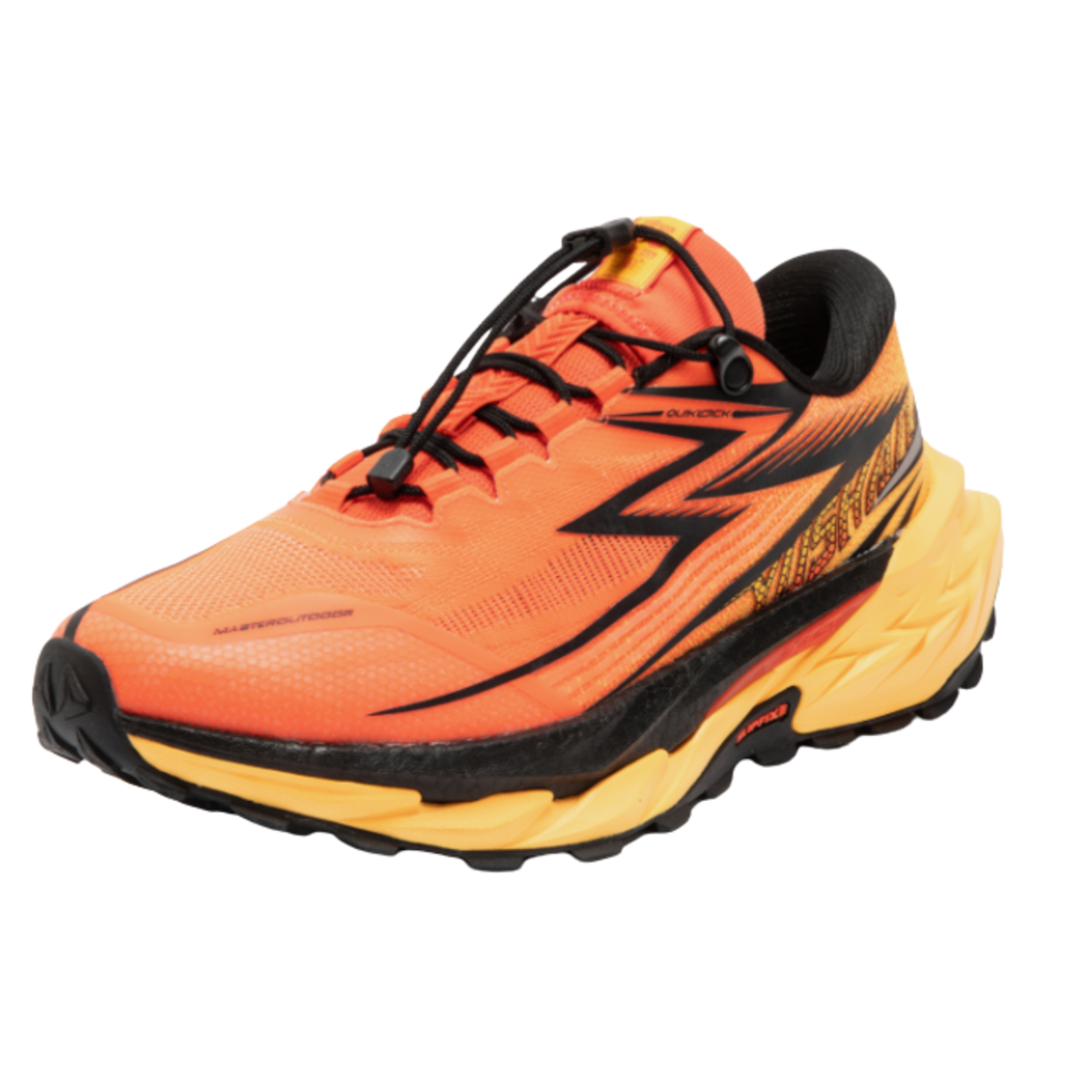 YUSHAN II PRO Bright Red Orange/ObsidianBlack Protective Running
