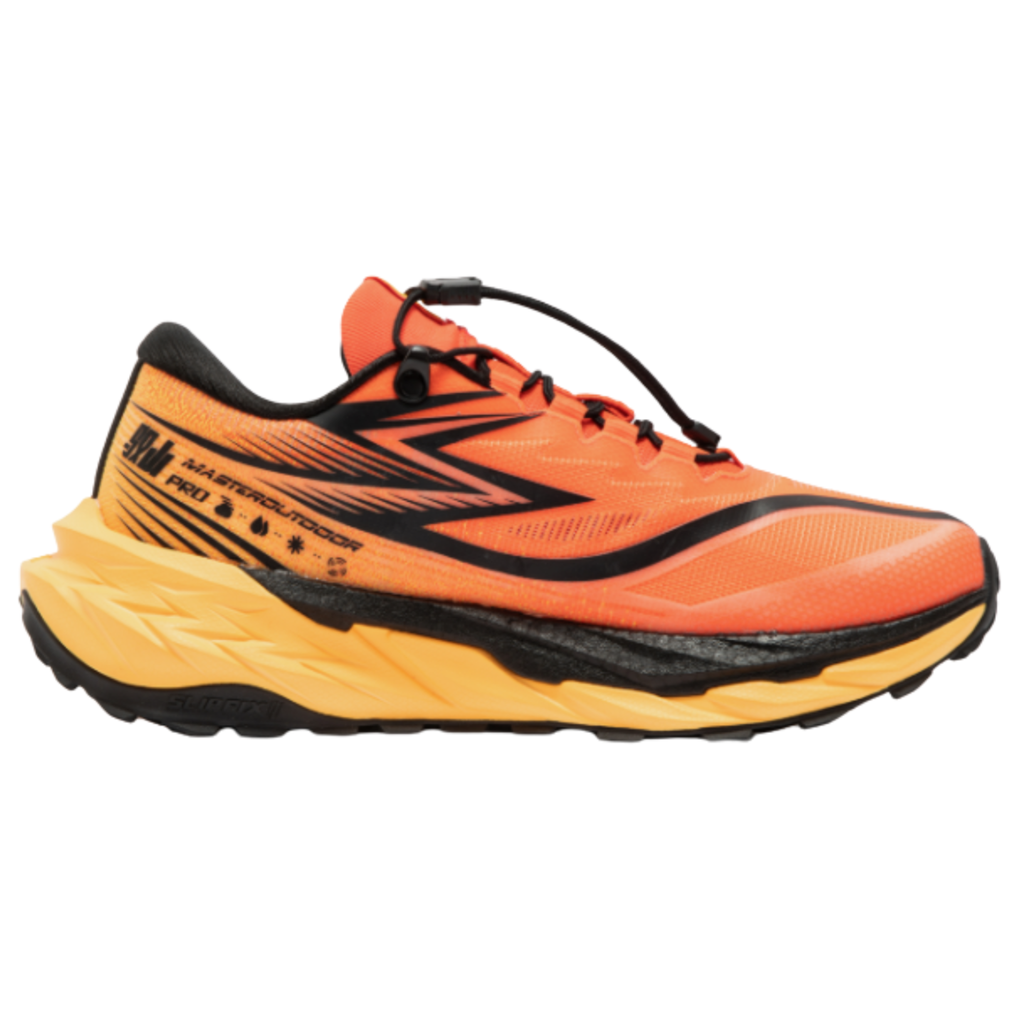 YUSHAN II PRO Bright Red Orange/ObsidianBlack Protective Running