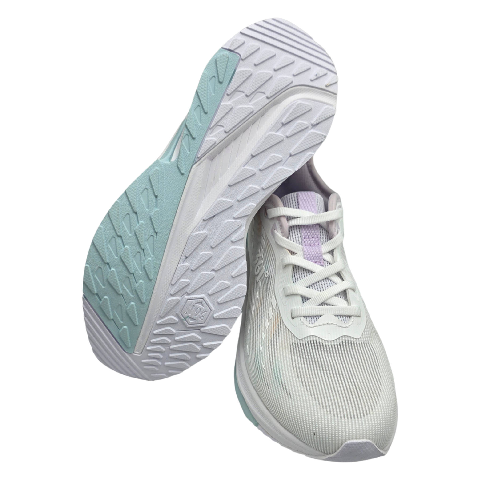 Yushan SE White-Tulle Blue Cushioning Running